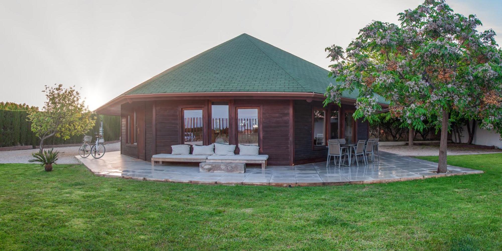 Villa Casita De Madera Benicarló Exterior foto